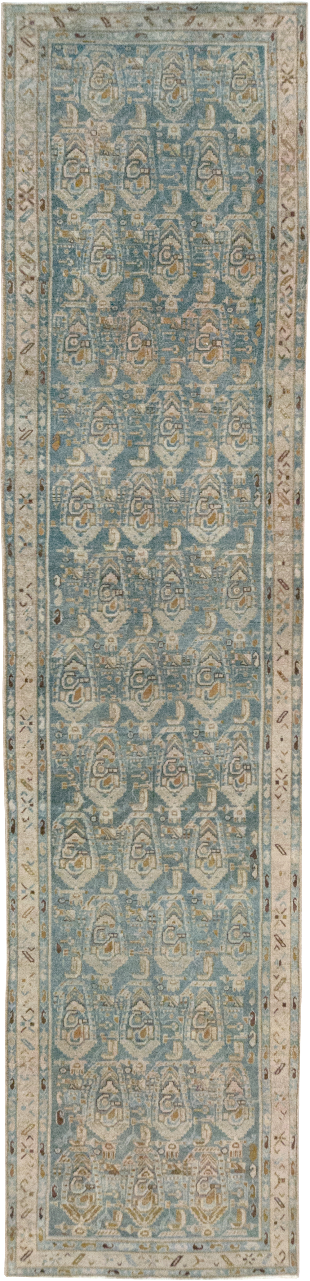 Vintage Persian Malayer Long Runner, No.32711 - Gsblank