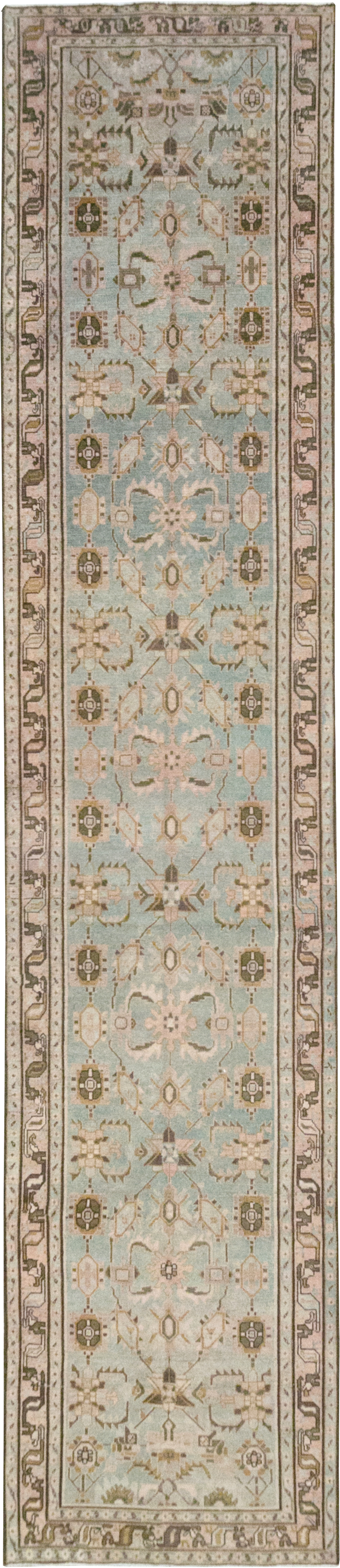 Vintage Persian Malayer Long Runner, No.32712 - Gsblank