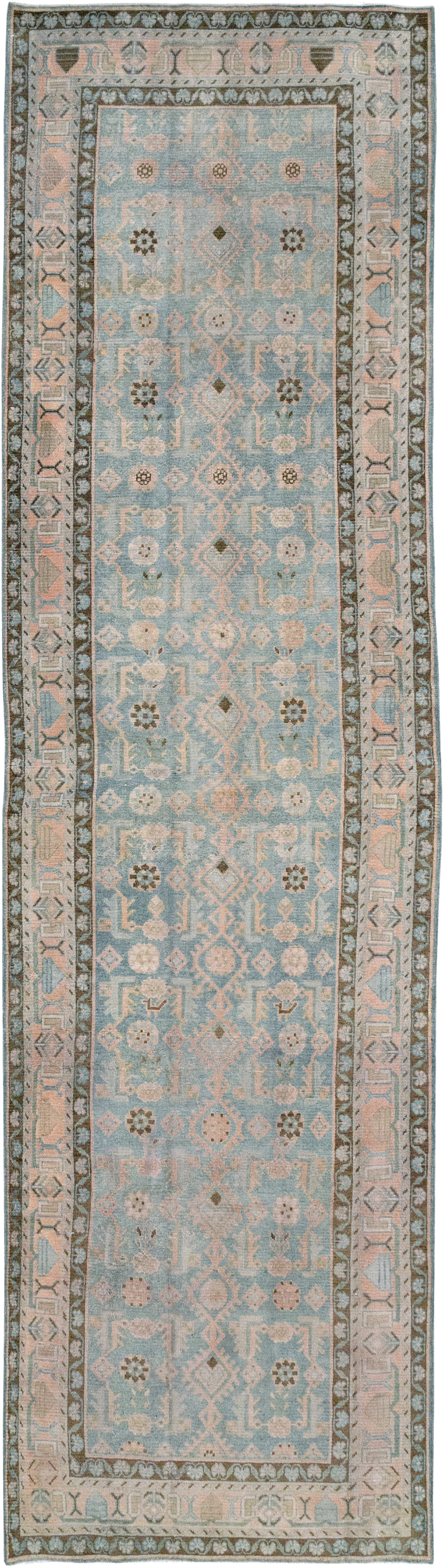 Vintage Persian Malayer Runner, No.32713 - Gsblank