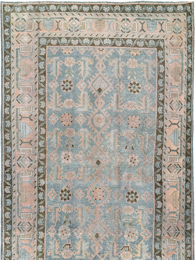 Vintage Persian Malayer Runner, No.32713 - Gsblank