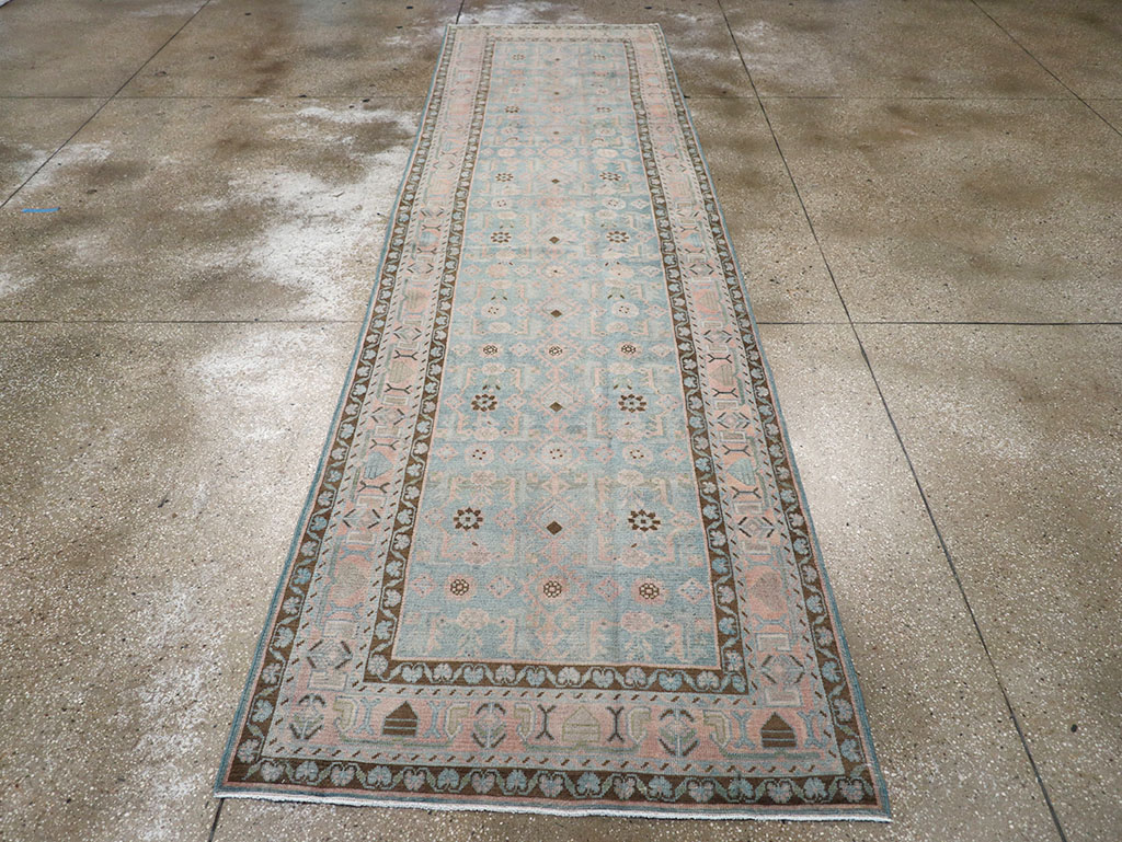 Vintage Persian Malayer Runner, No.32713 - Gsblank