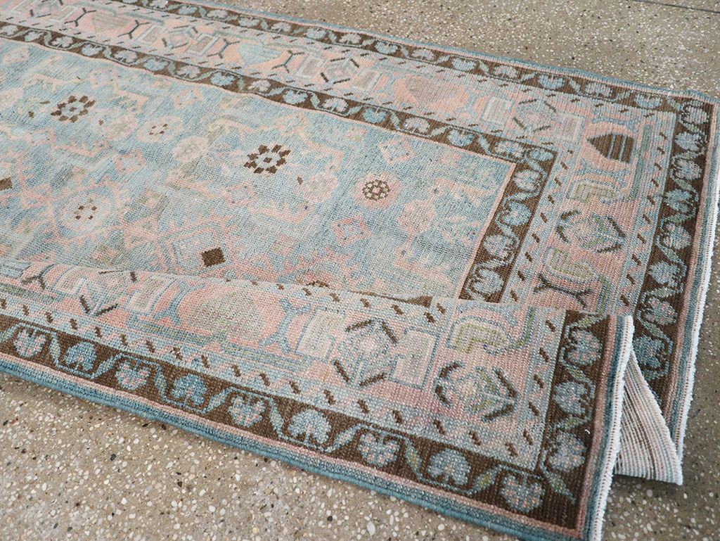 Vintage Persian Malayer Runner, No.32713 - Gsblank