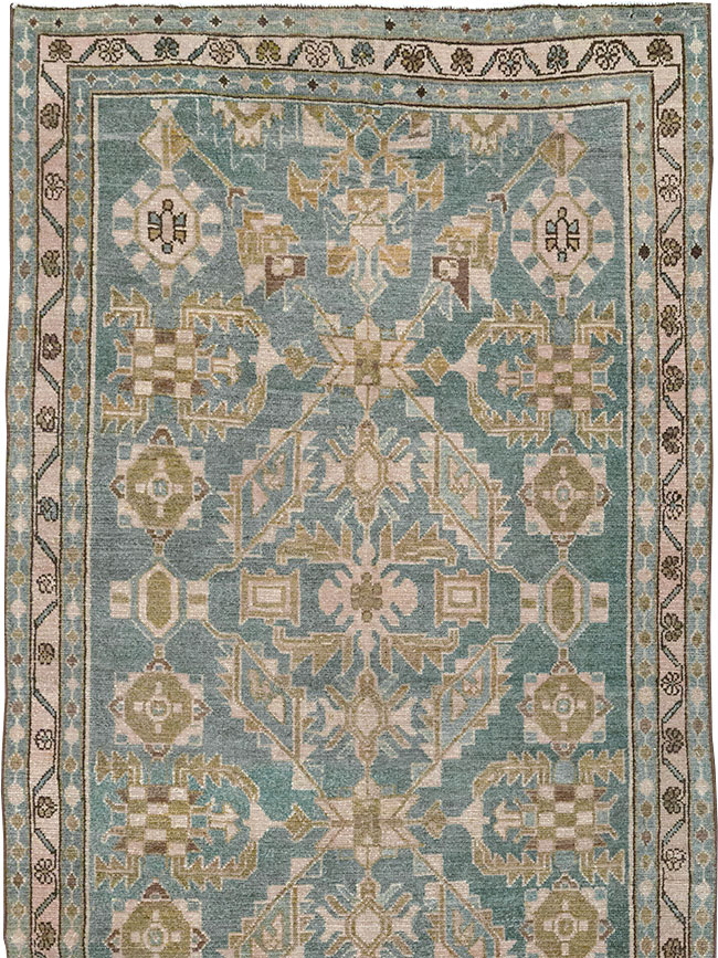 Vintage Persian Malayer Runner, No.32714 - Gsblank