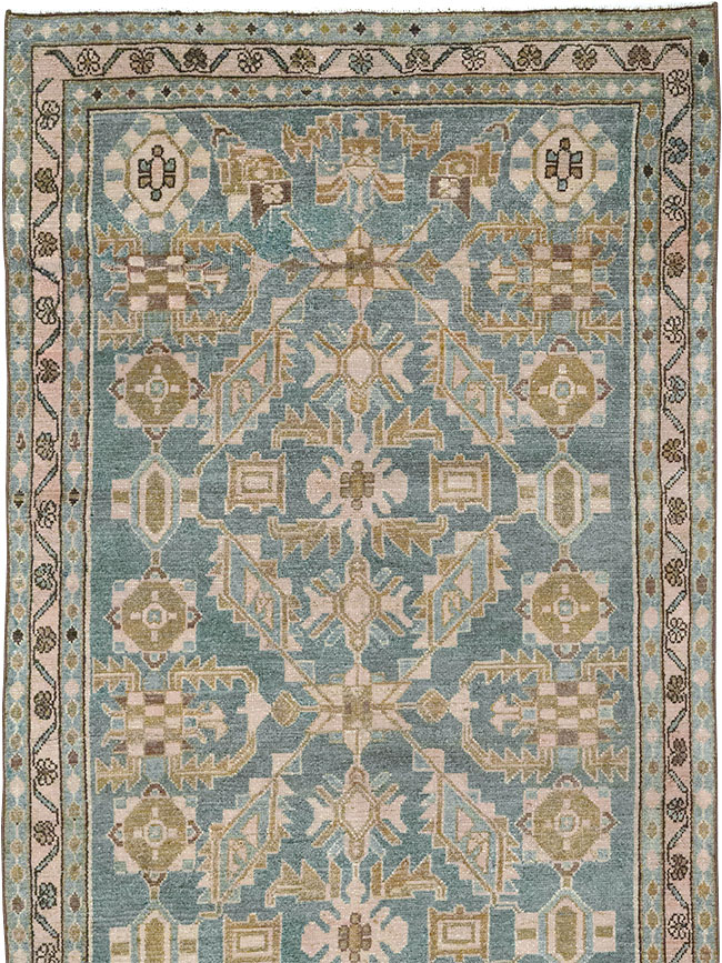 Vintage Persian Malayer Runner, No.32714 - Gsblank