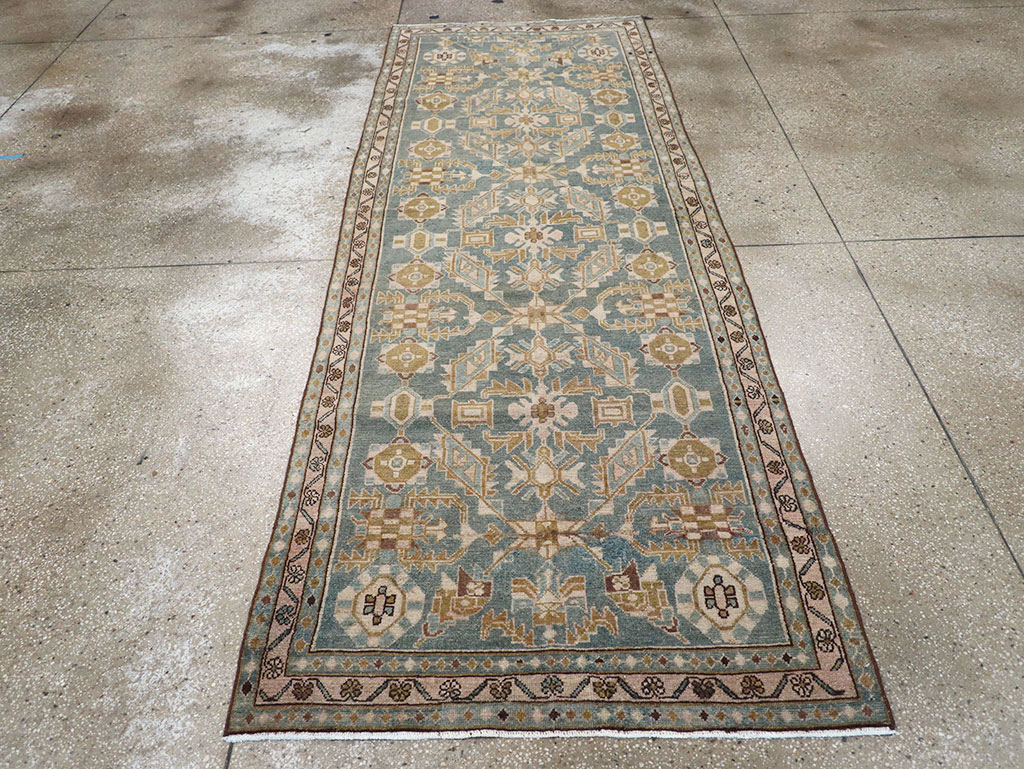 Vintage Persian Malayer Runner, No.32714 - Gsblank