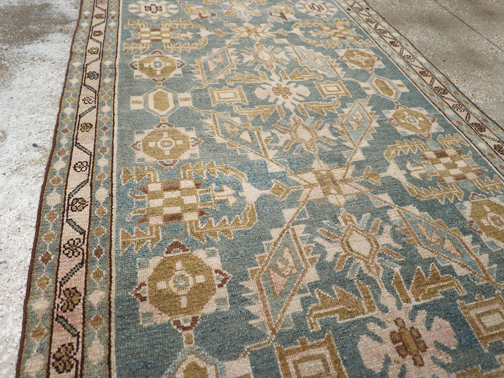 Vintage Persian Malayer Runner, No.32714 - Gsblank