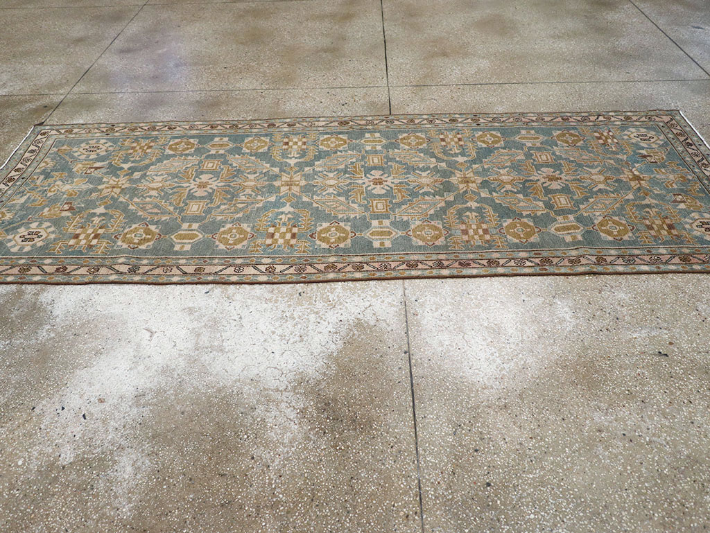 Vintage Persian Malayer Runner, No.32714 - Gsblank