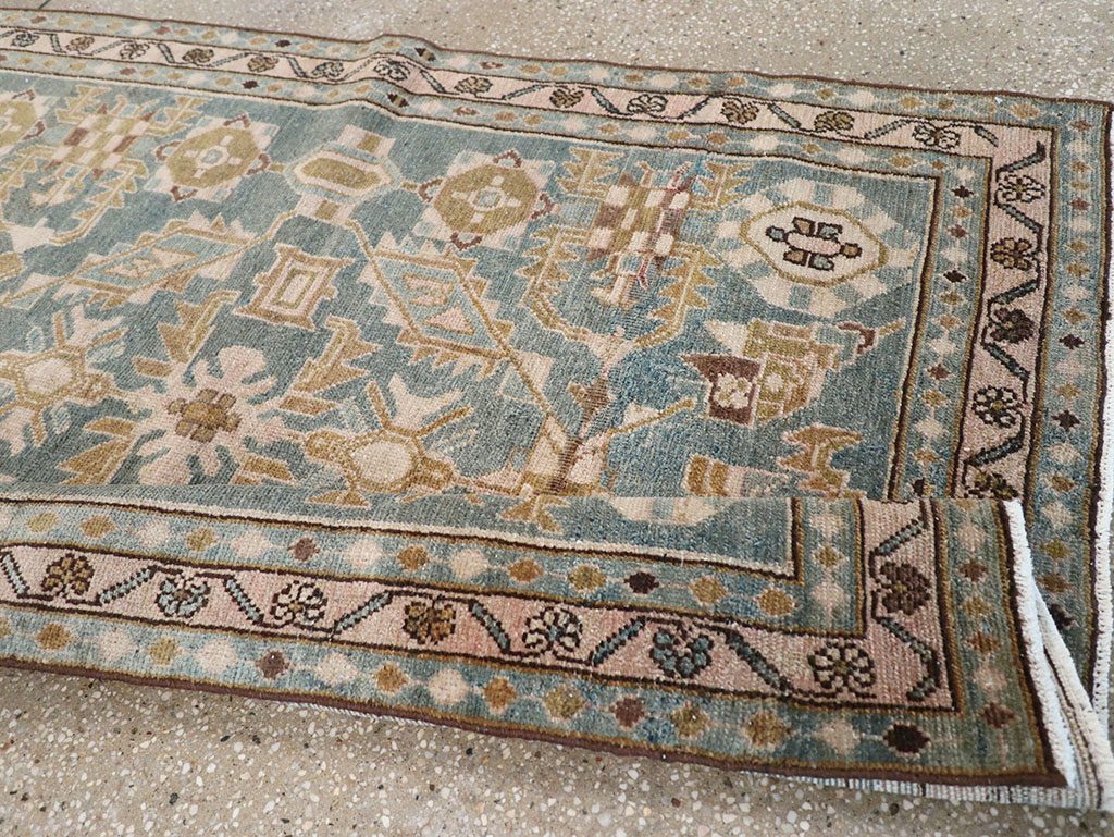 Vintage Persian Malayer Runner, No.32714 - Gsblank
