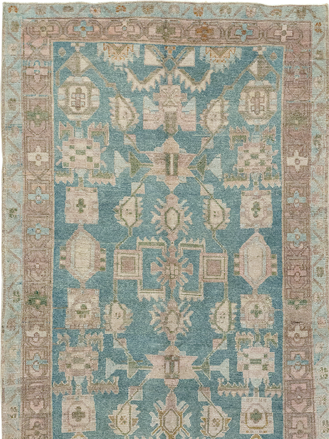 Vintage Persian Malayer Runner, No.32715 - Gsblank