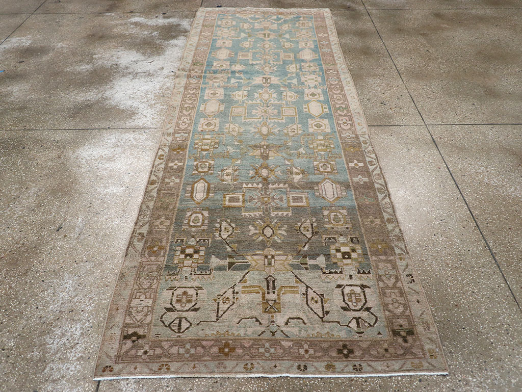 Vintage Persian Malayer Runner, No.32715 - Gsblank