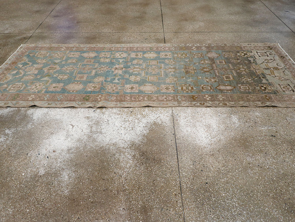 Vintage Persian Malayer Runner, No.32715 - Gsblank