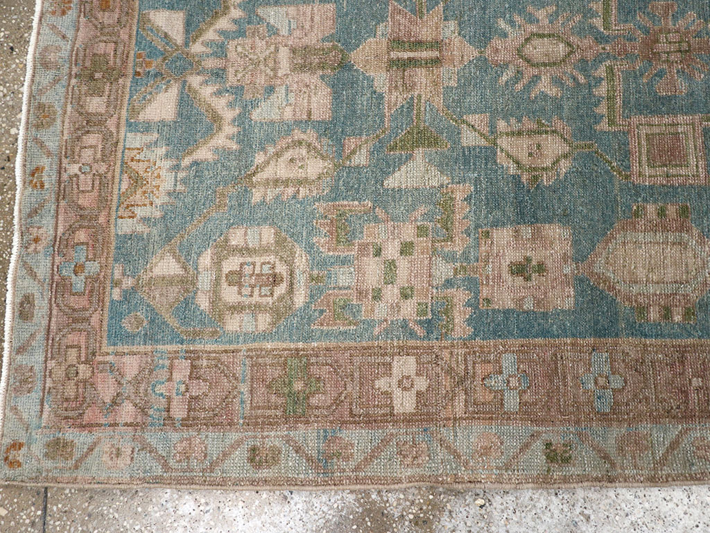 Vintage Persian Malayer Runner, No.32715 - Gsblank