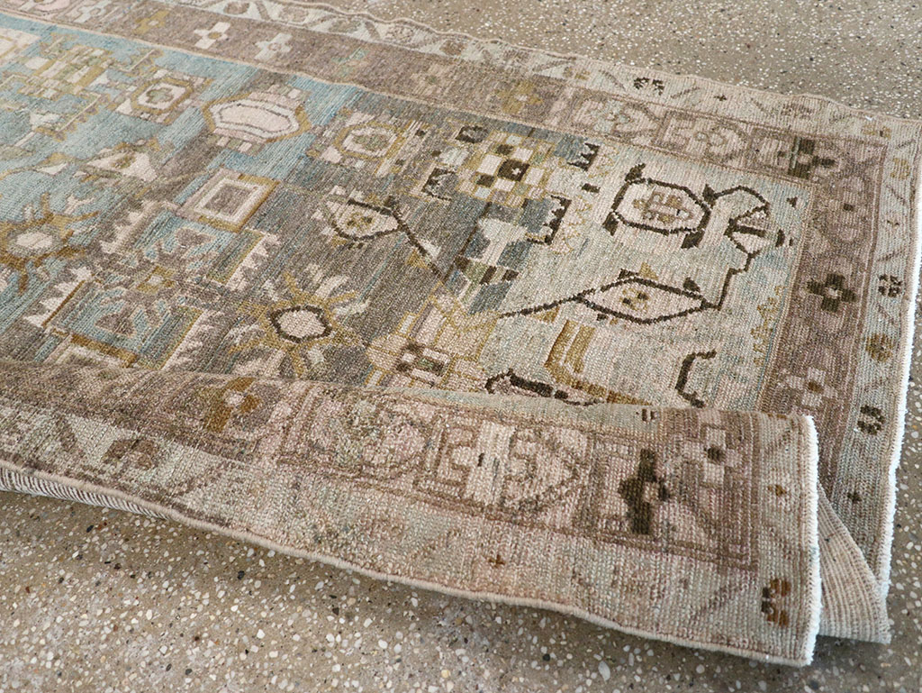 Vintage Persian Malayer Runner, No.32715 - Gsblank