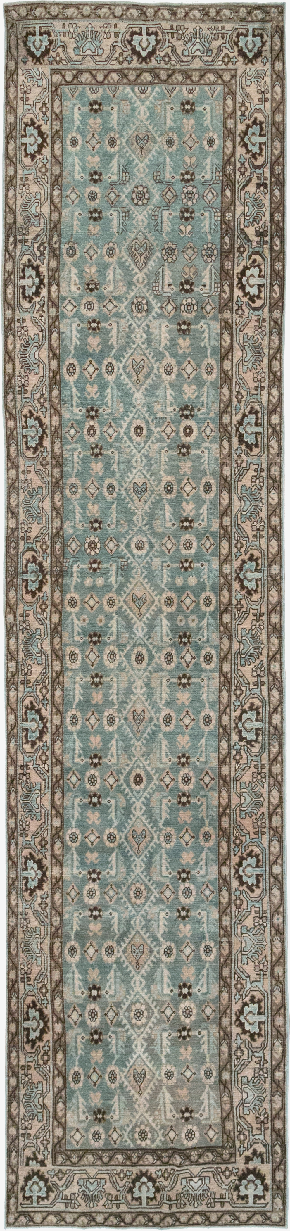 Vintage Persian Malayer Runner, No.32716 - Gsblank