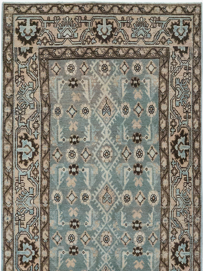 Vintage Persian Malayer Runner, No.32716 - Gsblank
