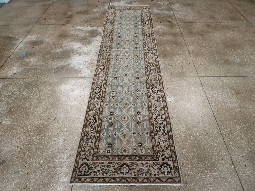 Vintage Persian Malayer Runner, No.32716 - Gsblank