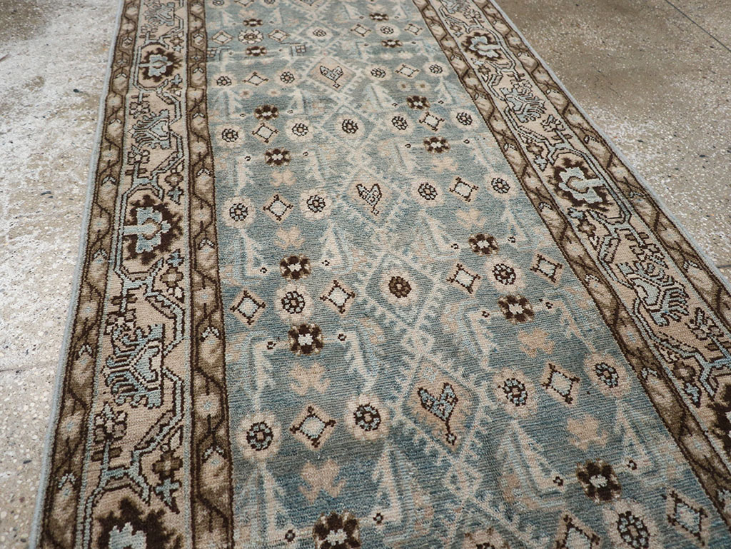 Vintage Persian Malayer Runner, No.32716 - Gsblank