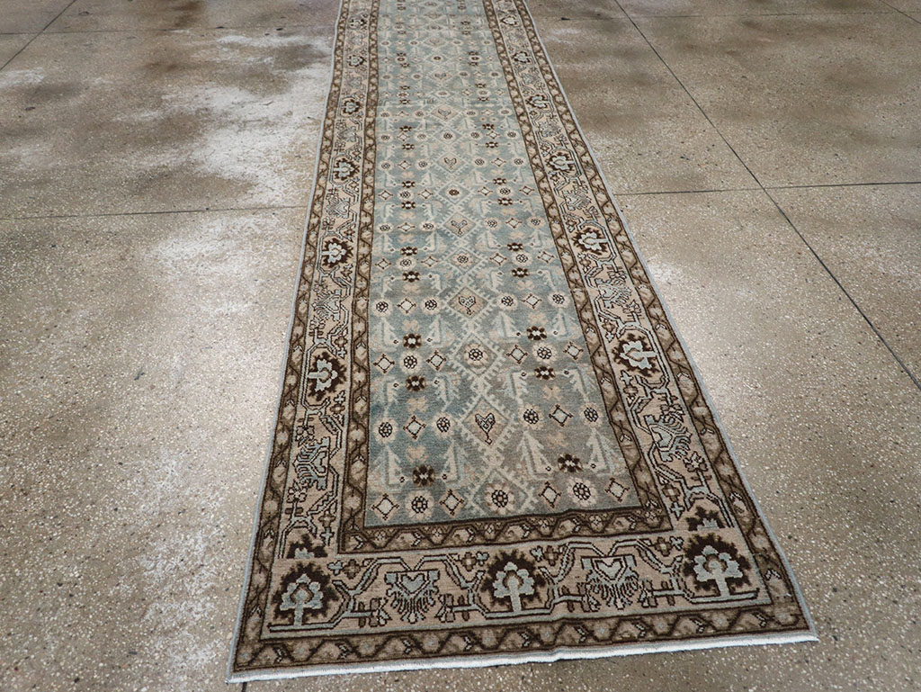Vintage Persian Malayer Runner, No.32716 - Gsblank