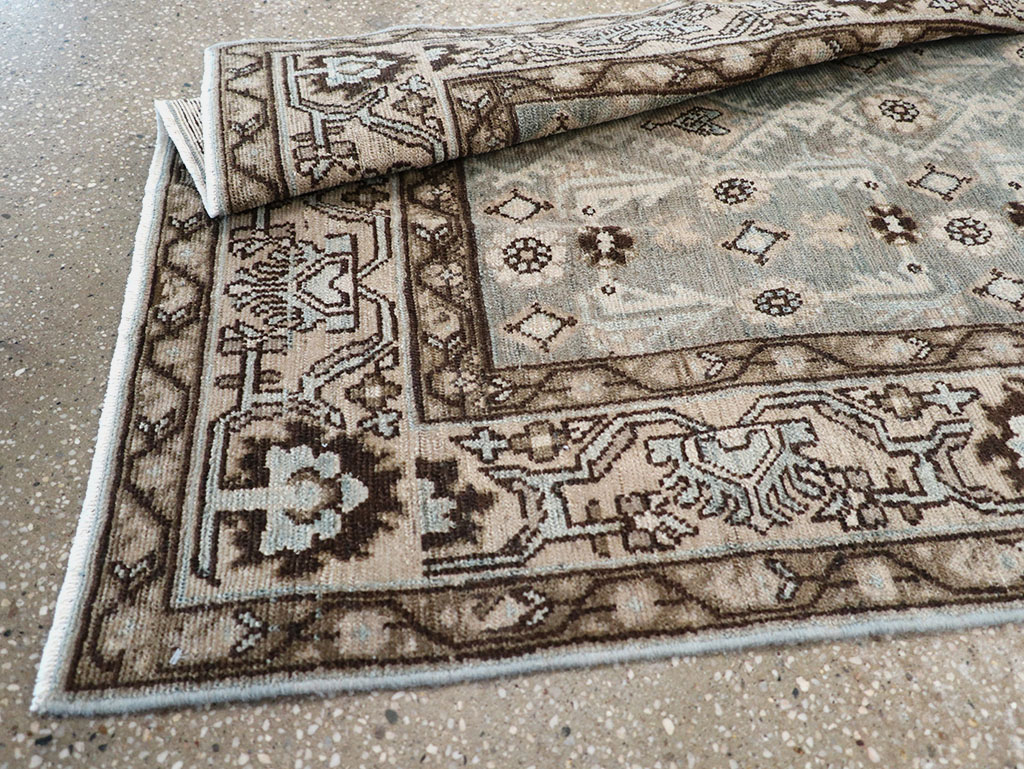 Vintage Persian Malayer Runner, No.32716 - Gsblank