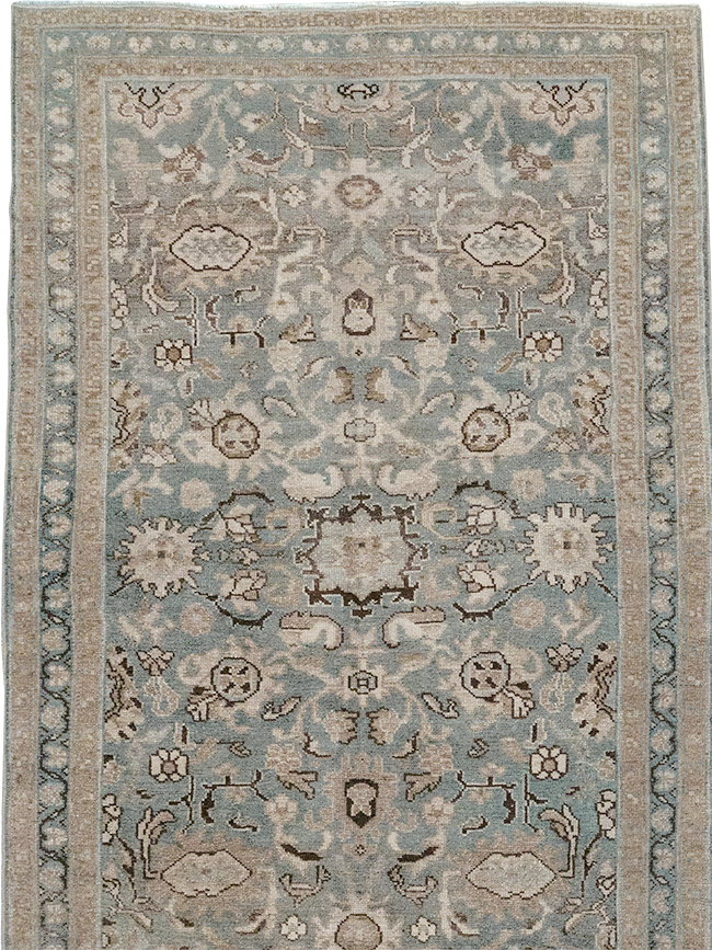 Vintage Persian Malayer Long Runner, No.32717 - Gsblank