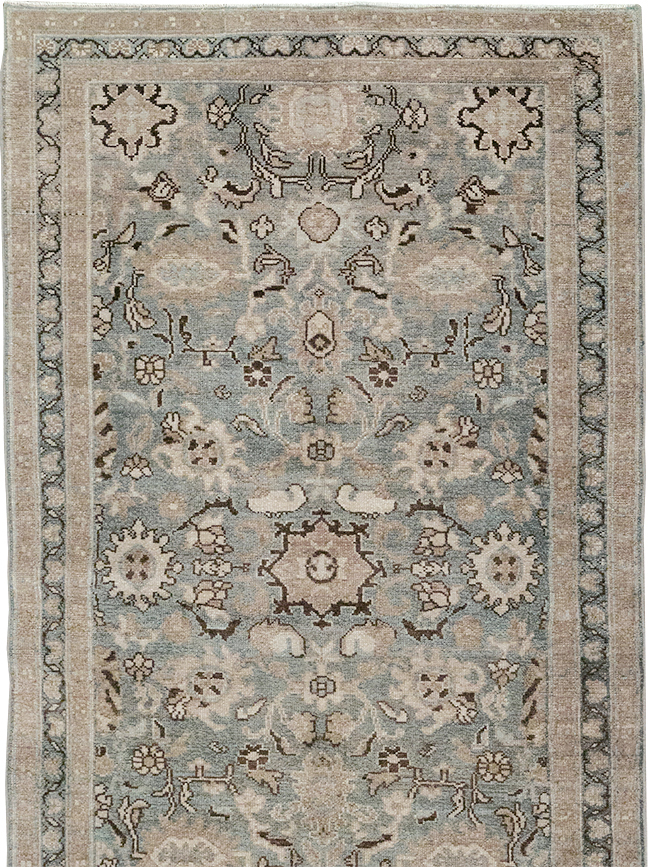 Vintage Persian Malayer Long Runner, No.32717 - Gsblank