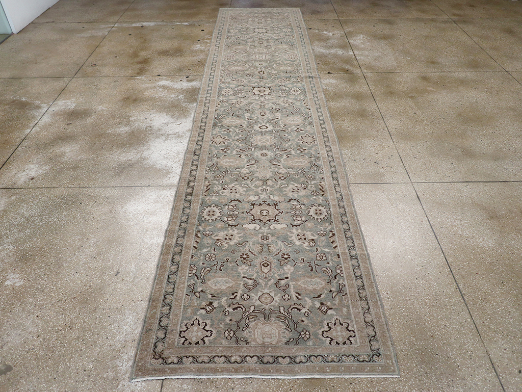 Vintage Persian Malayer Long Runner, No.32717 - Gsblank