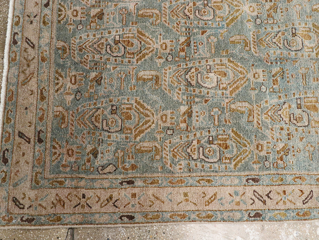 Vintage Persian Malayer Long Runner, No.32718 - Gsblank