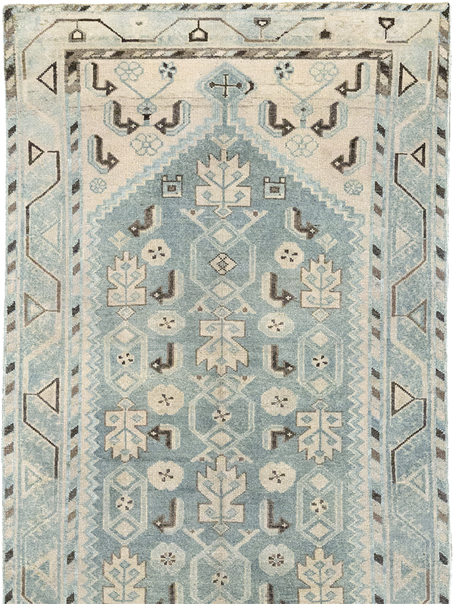 Vintage Persian Malayer Runner, No.32719 - Gsblank