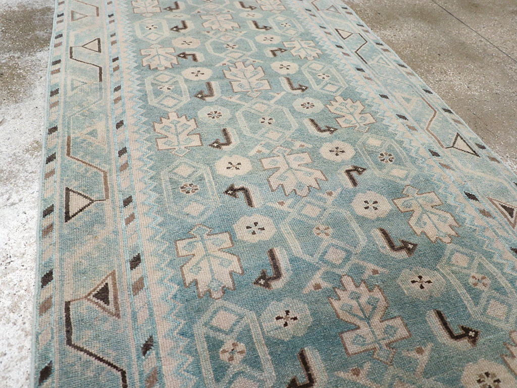 Vintage Persian Malayer Runner, No.32719 - Gsblank