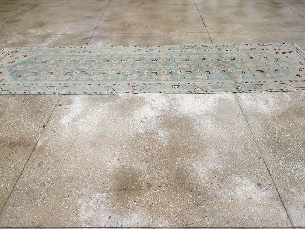 Vintage Persian Malayer Runner, No.32719 - Gsblank