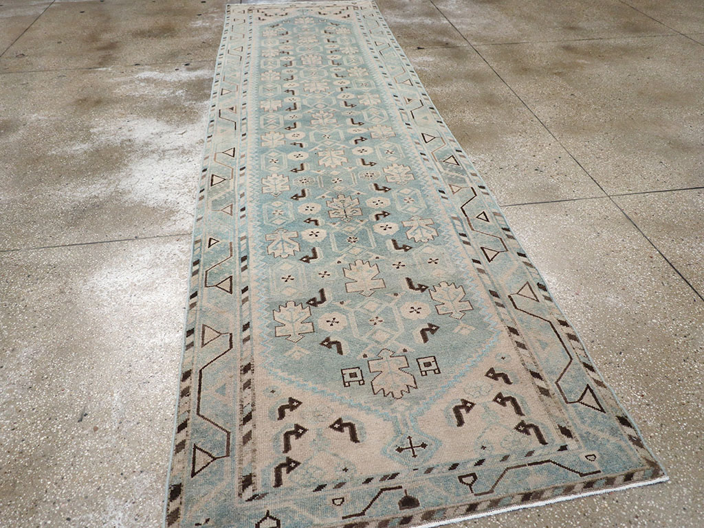 Vintage Persian Malayer Runner, No.32719 - Gsblank