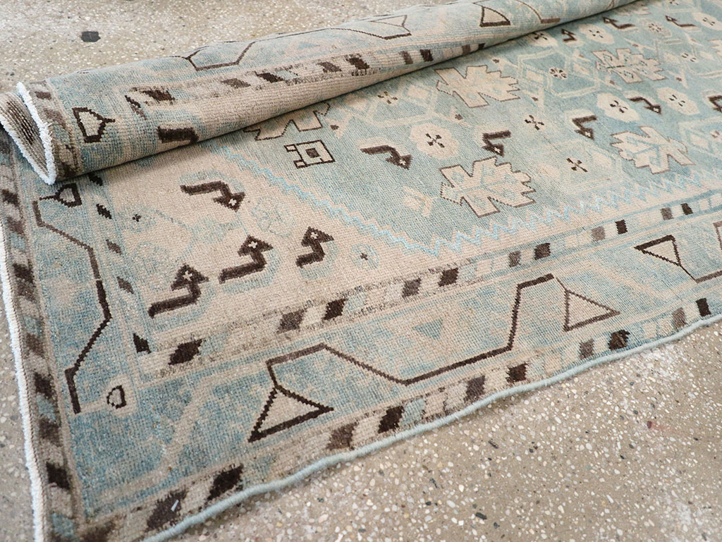 Vintage Persian Malayer Runner, No.32719 - Gsblank