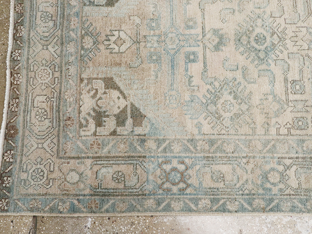 Vintage Persian Malayer Long Runner, No.32720 - Gsblank