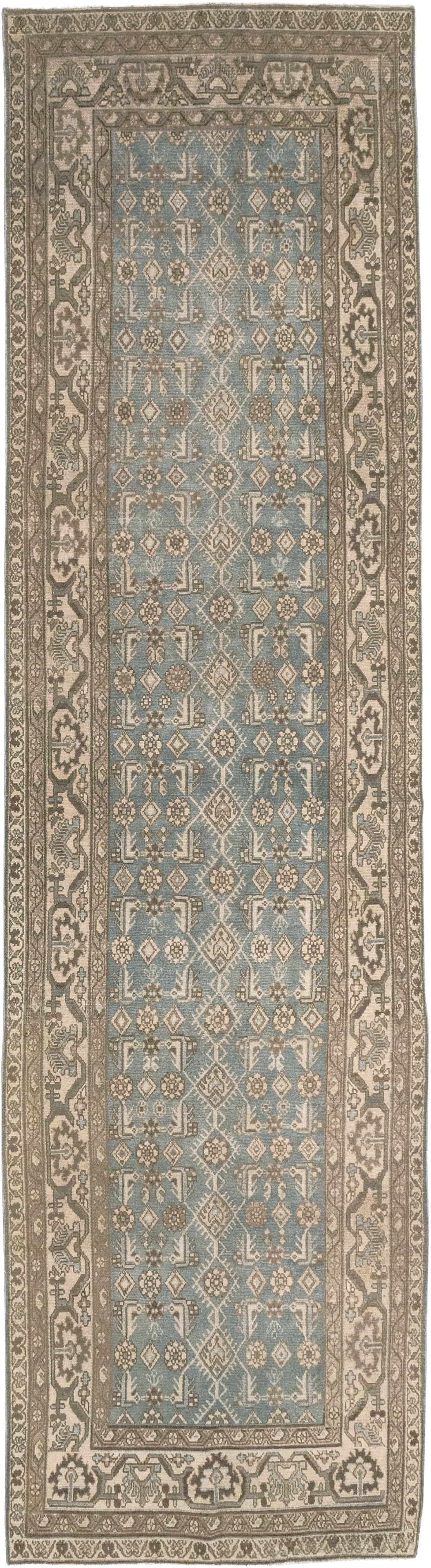 Vintage Persian Malayer Runner, No.32721 - Gsblank