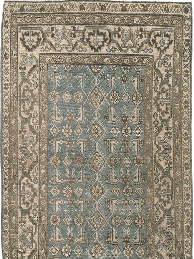 Vintage Persian Malayer Runner, No.32721 - Gsblank