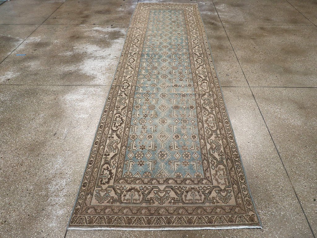 Vintage Persian Malayer Runner, No.32721 - Gsblank