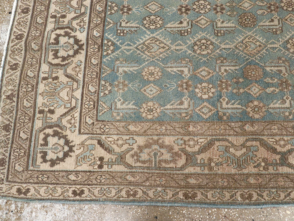Vintage Persian Malayer Runner, No.32721 - Gsblank
