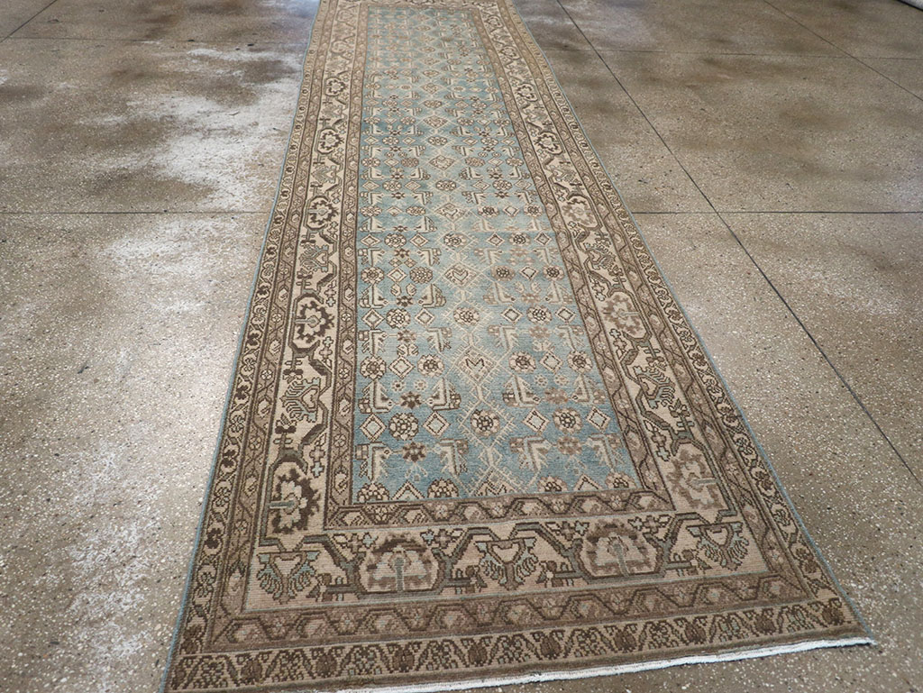 Vintage Persian Malayer Runner, No.32721 - Gsblank