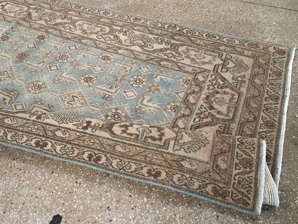 Vintage Persian Malayer Runner, No.32721 - Gsblank
