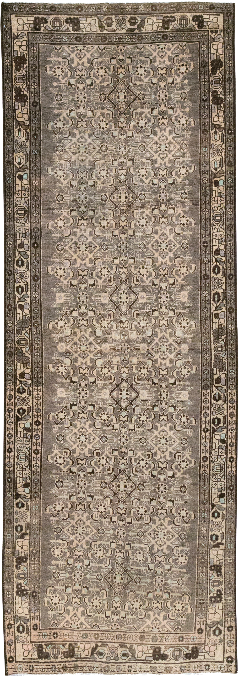 Vintage Persian Malayer Runner, No.32722 - Gsblank