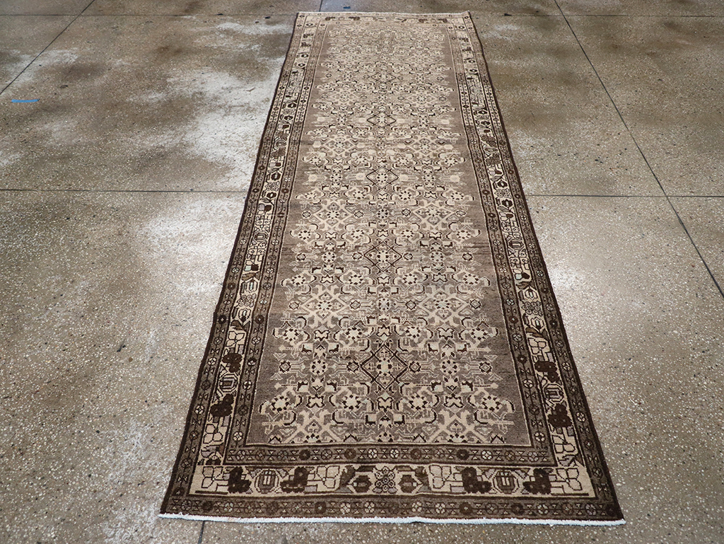 Vintage Persian Malayer Runner, No.32722 - Gsblank