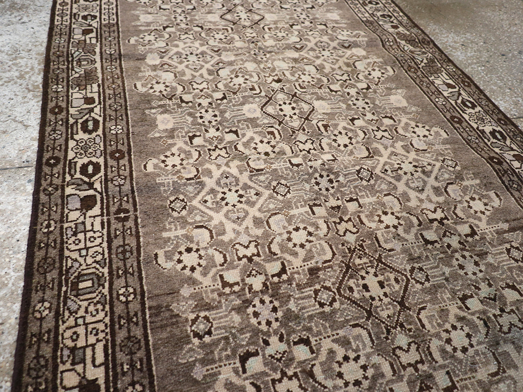 Vintage Persian Malayer Runner, No.32722 - Gsblank