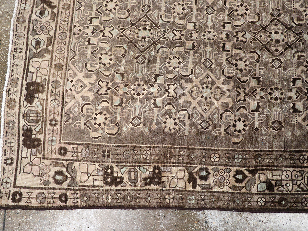 Vintage Persian Malayer Runner, No.32722 - Gsblank