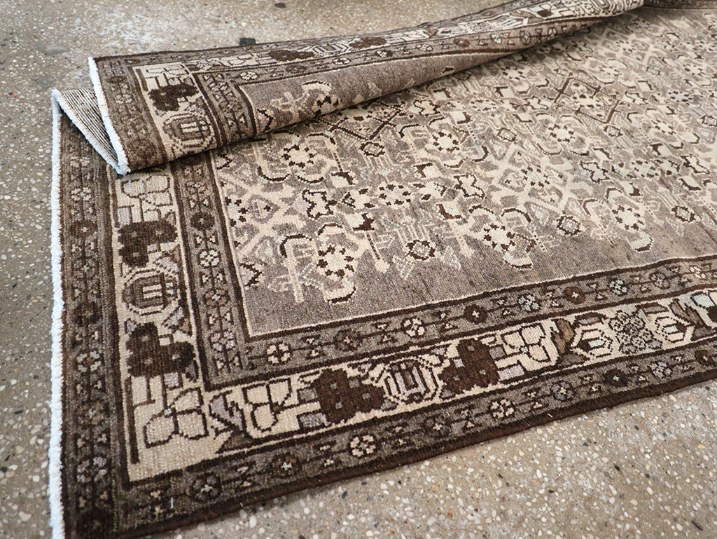 Vintage Persian Malayer Runner, No.32722 - Gsblank