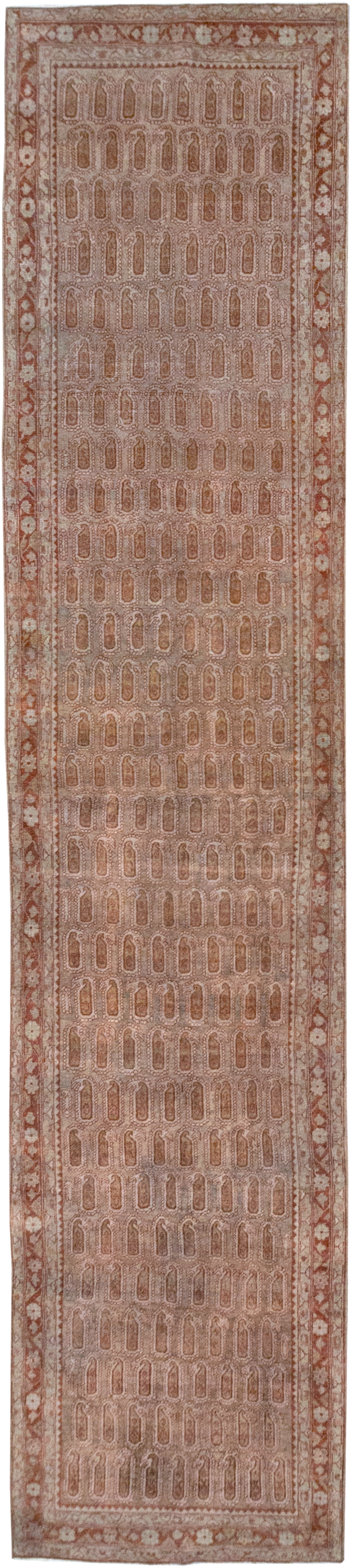 Antique Persian Malayer Long Runner (Pair: 1 of 2), No.32723 - Gsblank