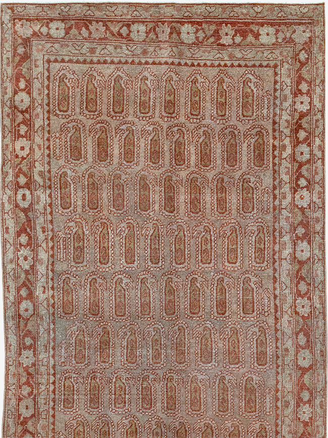 Antique Persian Malayer Long Runner (Pair: 1 of 2), No.32723 - Gsblank