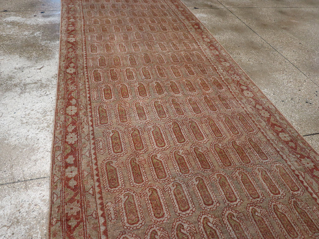 Antique Persian Malayer Long Runner (Pair: 1 of 2), No.32723 - Gsblank