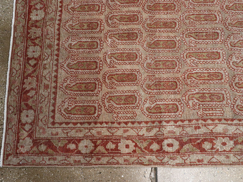 Antique Persian Malayer Long Runner (Pair: 1 of 2), No.32723 - Gsblank