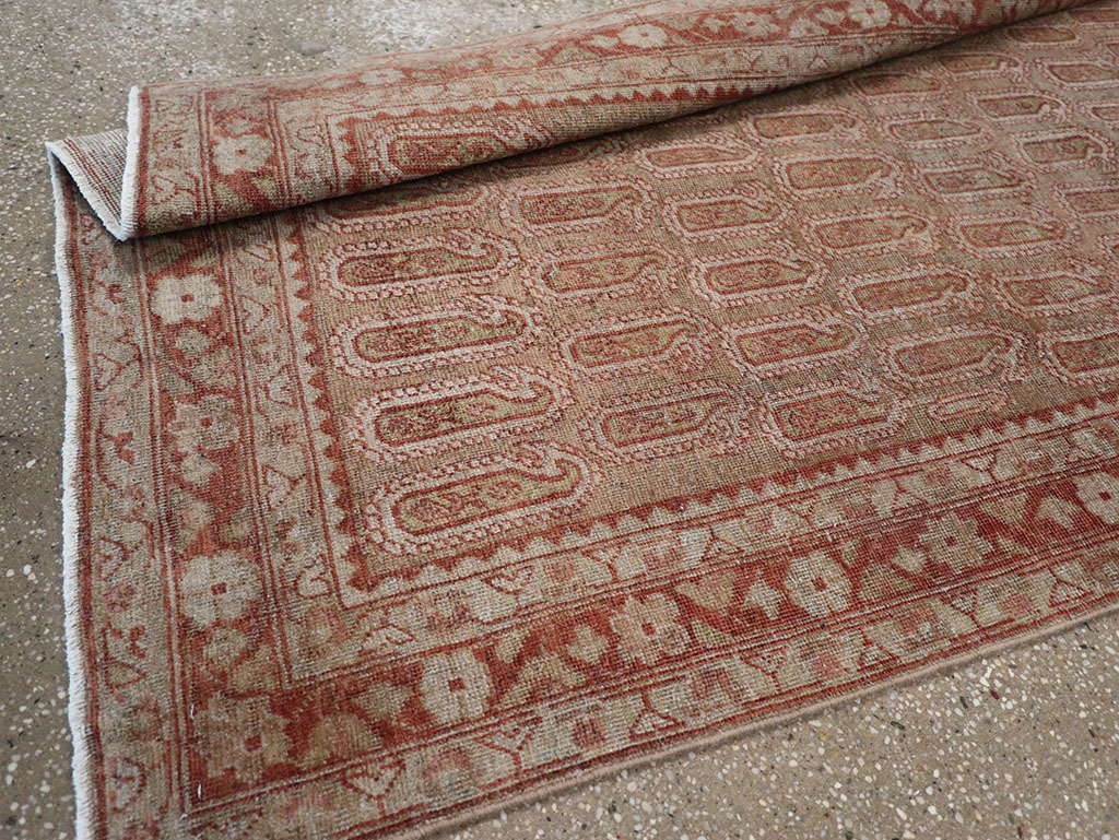 Antique Persian Malayer Long Runner (Pair: 1 of 2), No.32723 - Gsblank