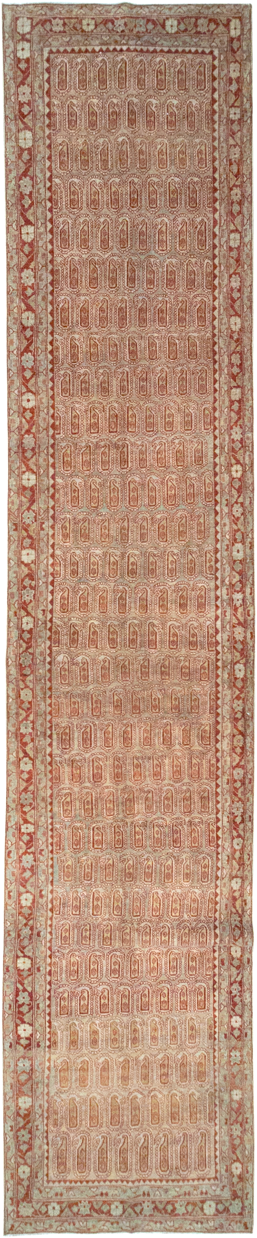 Antique Persian Malayer Long Runner (Pair: 2 of 2), No.32724 - Gsblank